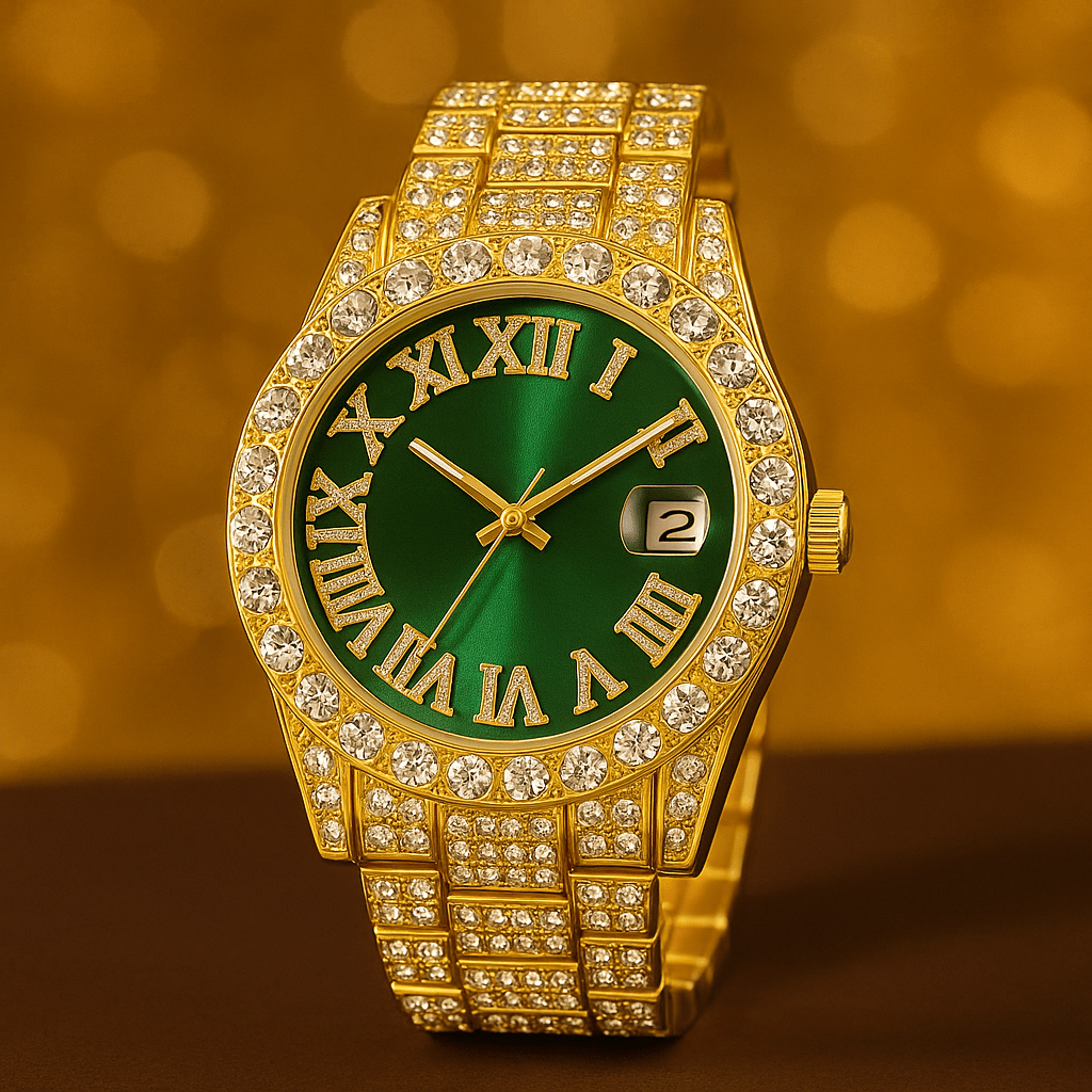 Watch Full Diamond Brand LuxuryAzizaK