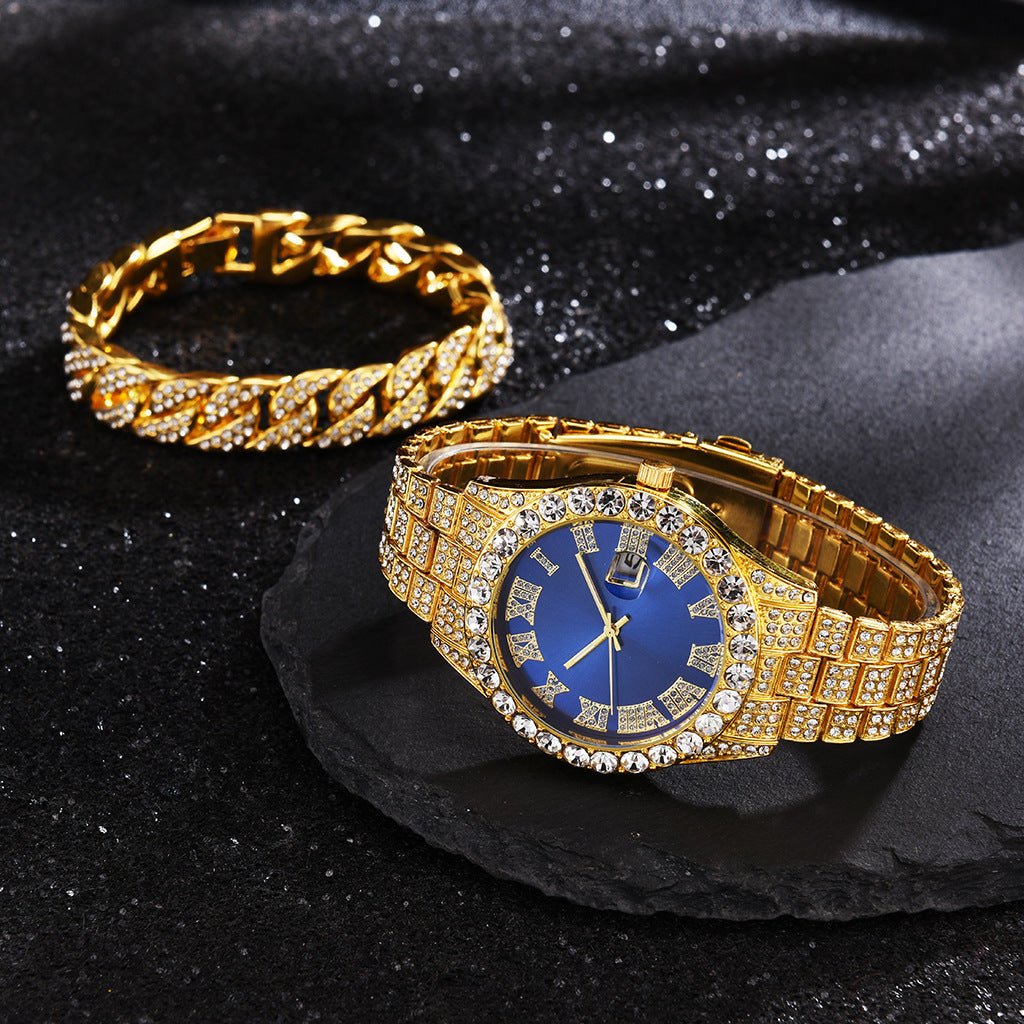 Watch Full Diamond Brand LuxuryAzizaK