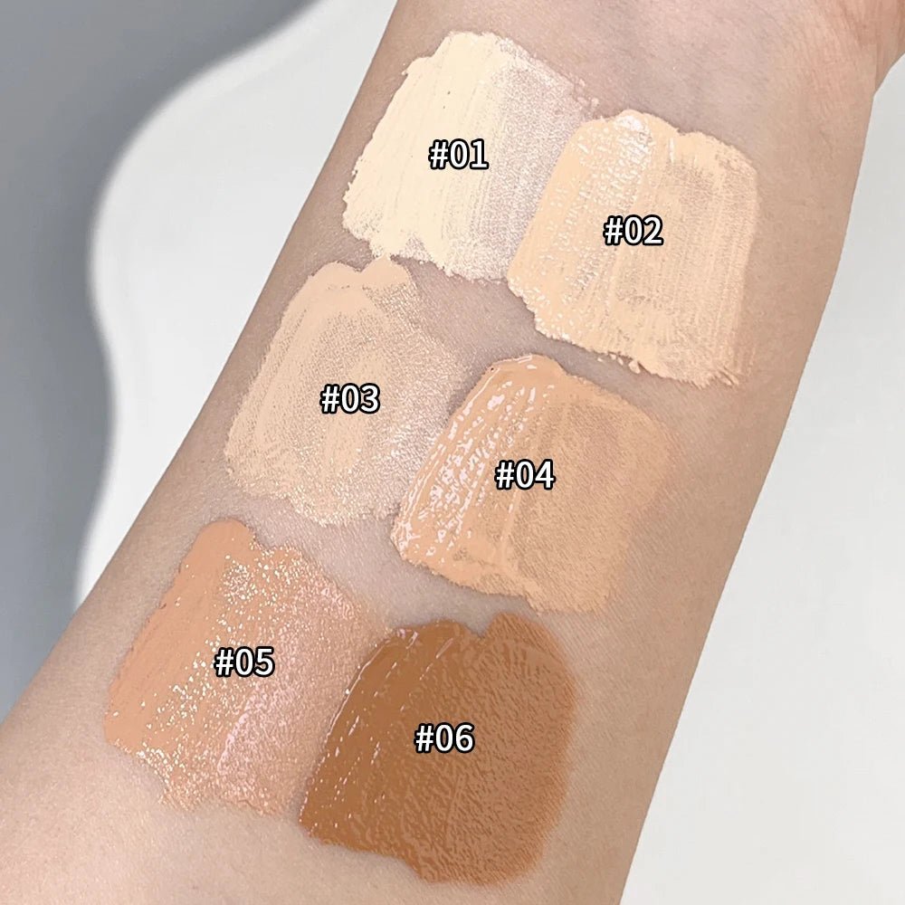 Waterproof Matte Liquid Concealer Cream Moisturizing Makeup Cover Acne Dark Circles Foundation Contouring Face ContouringAzizaK