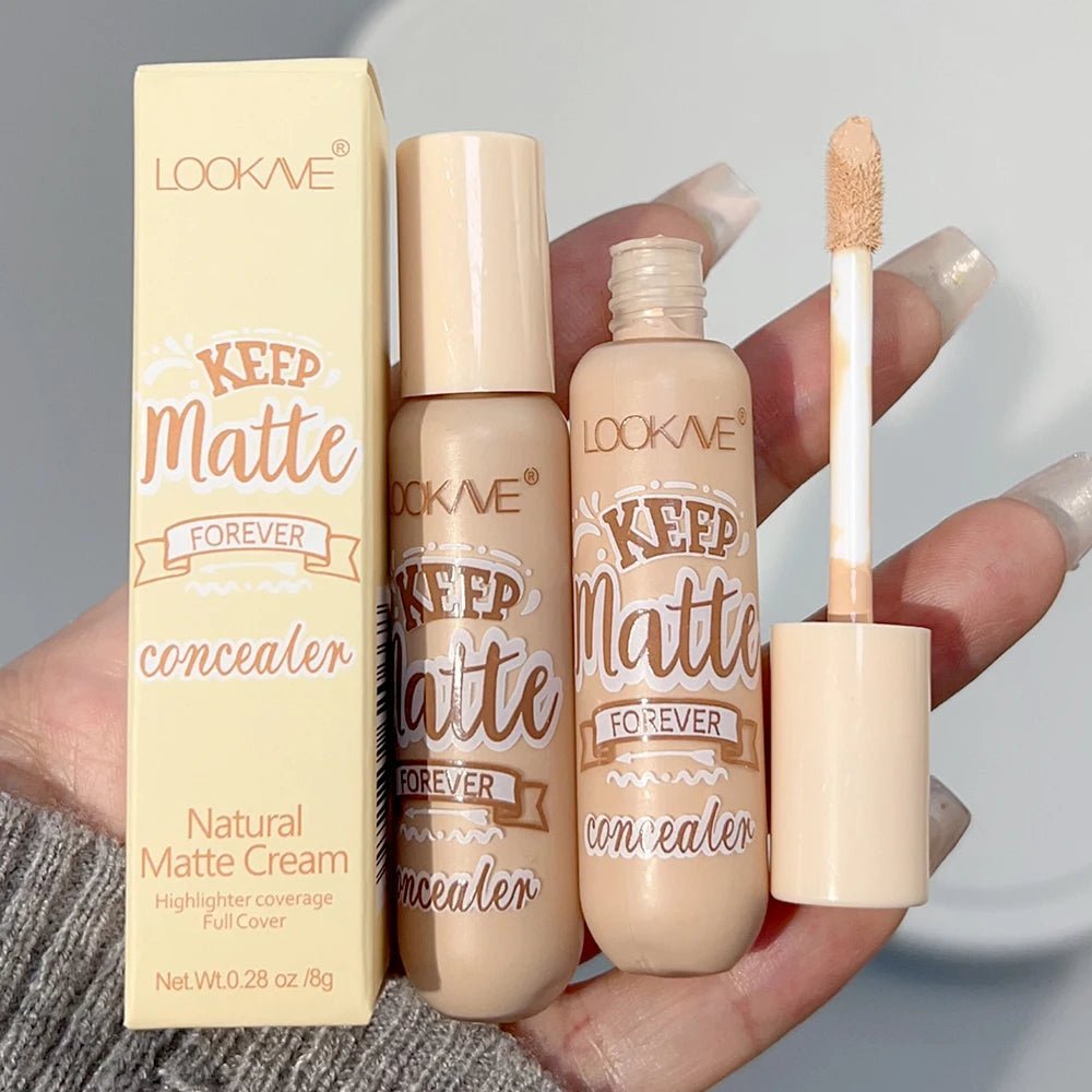 Waterproof Matte Liquid Concealer Cream Moisturizing Makeup Cover Acne Dark Circles Foundation Contouring Face ContouringAzizaK