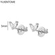 White crystal earrings (925)AzizaK