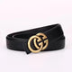 Women’s PU Leather Belt With Moon Temperament ButtonAzizaK