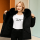 Wool Lining Coat Slim Hooded Parkas With Fur CollarAzizaK