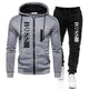 Zip - up cardigan jacket + sweatpantsAzizaK