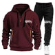 zipped hoodie + pantsAzizaK