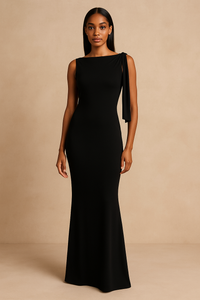 Sleeveless slim summer dress