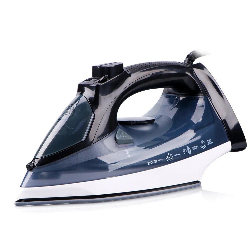 110 or 220V Electric Steam Iron for Clothes With Non - stick Soleplate For Home Use, Automatic Shut - off, Ceramic SoleplateAzizaK