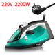 110 or 220V Electric Steam Iron for Clothes With Non - stick Soleplate For Home Use, Automatic Shut - off, Ceramic SoleplateAzizaK