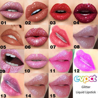 12 Colors Diamond Shiny Long Lasting LipsticksAzizaK