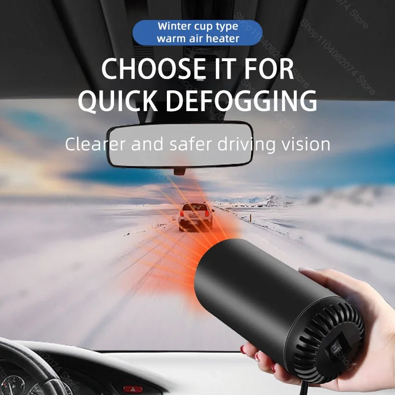 12V 120W Car Heater Fan Portable Electric Auto Windshield DryerAzizaK