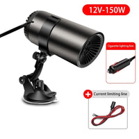 12V 120W Car Heater Fan Portable Electric Auto Windshield DryerAzizaK