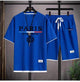 🇫🇷 2 - Piece Set – Paris Casual T-Shirt & Shorts | Summer Streetwear TracksuitAzizaK