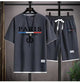 🇫🇷 2 - Piece Set – Paris Casual T-Shirt & Shorts | Summer Streetwear TracksuitAzizaK