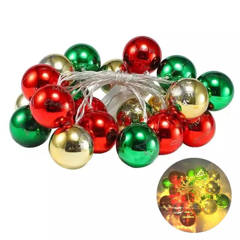 20 LED Christmas String Lights, 9.8ft Battery Powered Decorative Lamp for Party, Desk, Christmas Trees, Holiday, Indoor DecorAzizaK