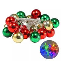 20 LED Christmas String Lights, 9.8ft Battery Powered Decorative Lamp for Party, Desk, Christmas Trees, Holiday, Indoor DecorAzizaK