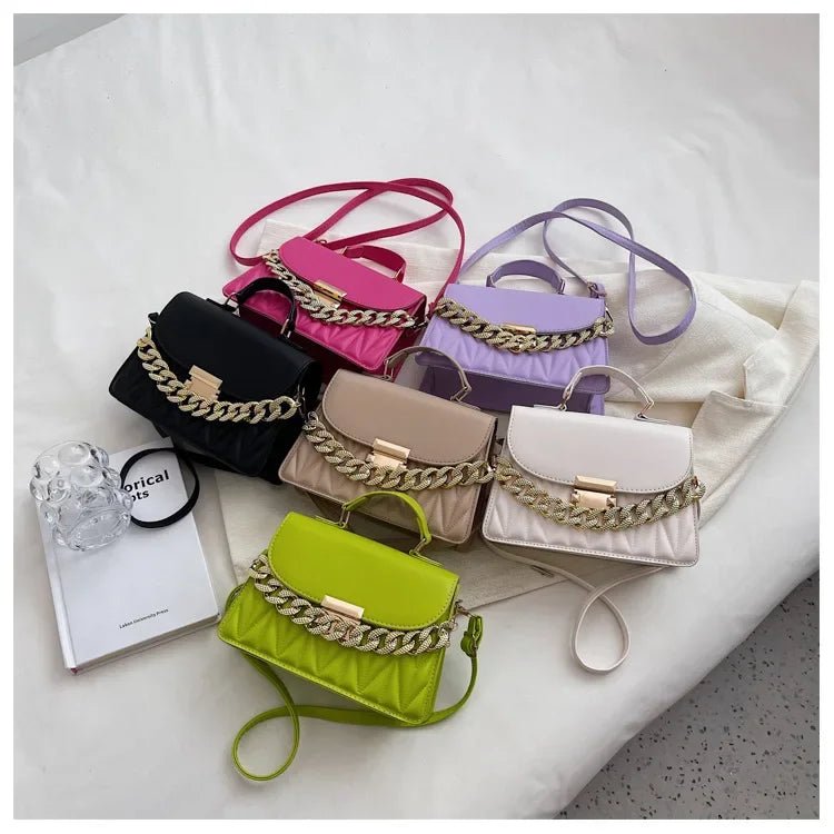 2024 New Designer Crossbody Shoulder Bag for Women Fashionable Chain Handbag Brand Ladies PursesAzizaK