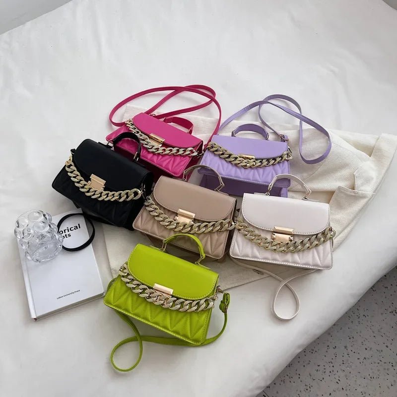 2024 New Designer Crossbody Shoulder Bag for Women Fashionable Chain Handbag Brand Ladies PursesAzizaK