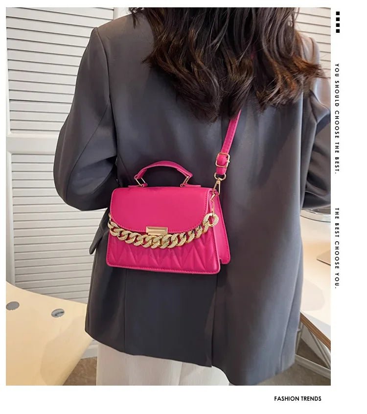 2024 New Designer Crossbody Shoulder Bag for Women Fashionable Chain Handbag Brand Ladies PursesAzizaK