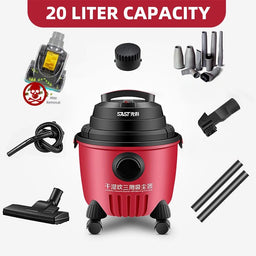 220V 1200W High Power Electric Vacuum Cleaner Bucket Wet Dry Vacuum CleanerAzizaK