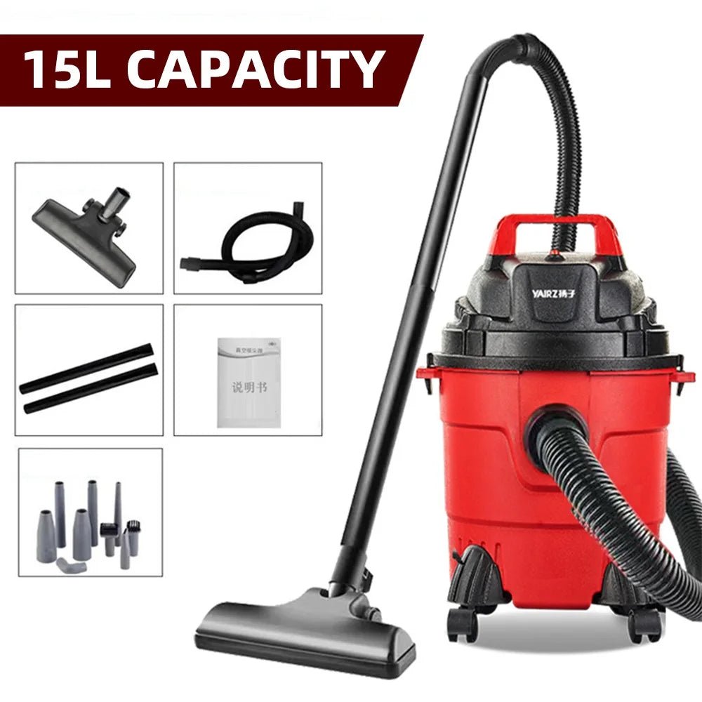 220V 1200W High Power Electric Vacuum Cleaner Bucket Wet Dry Vacuum CleanerAzizaK