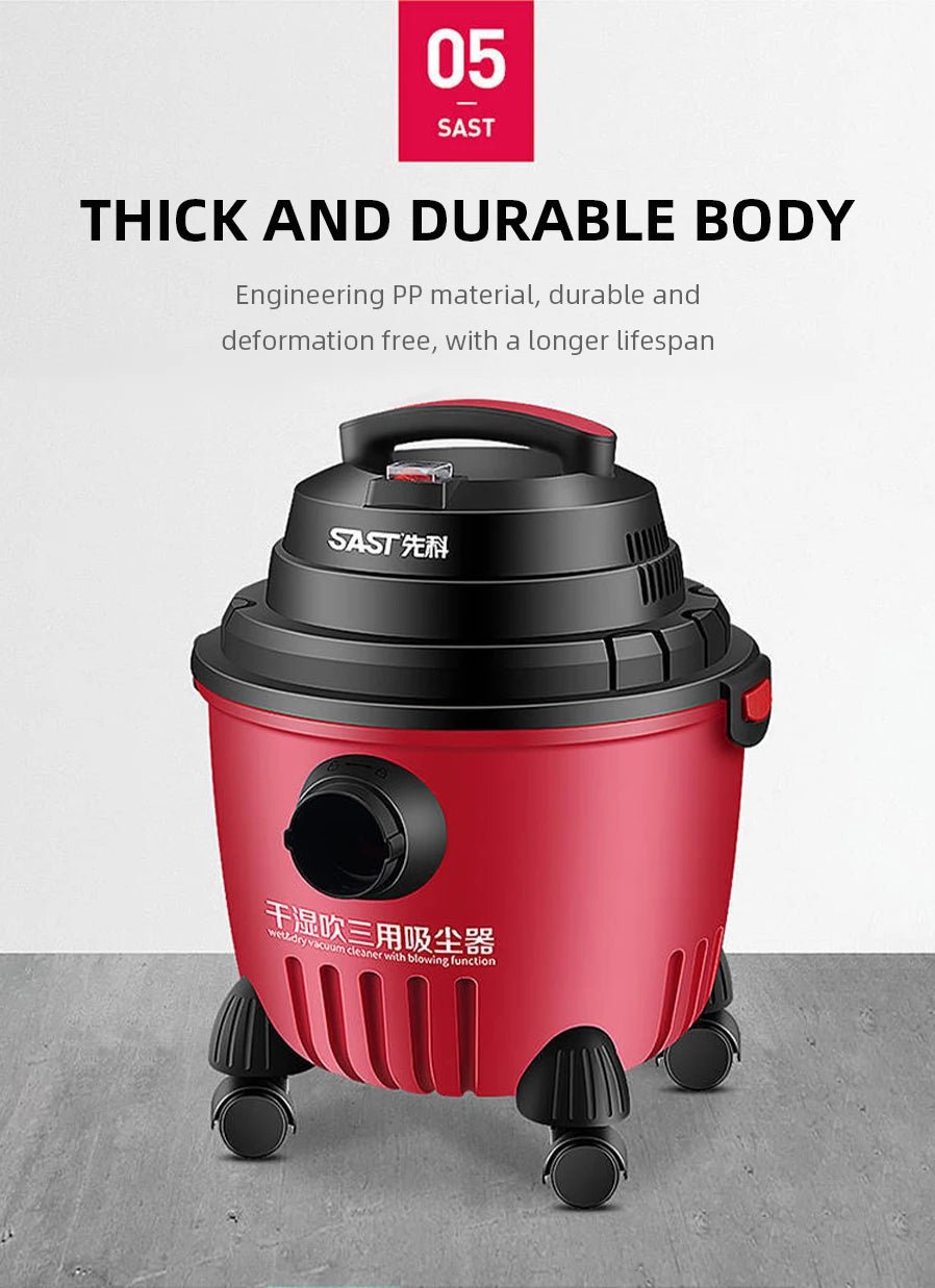 220V 1200W High Power Electric Vacuum Cleaner Bucket Wet Dry Vacuum CleanerAzizaK