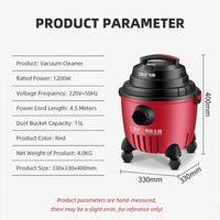 220V 1200W High Power Electric Vacuum Cleaner Bucket Wet Dry Vacuum CleanerAzizaK