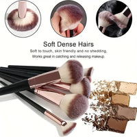 3 - 20pcs Professional Makeup Brush Set, Soft and Fluffy.AzizaK