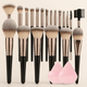 3 - 20pcs Professional Makeup Brush Set, Soft and Fluffy.AzizaK