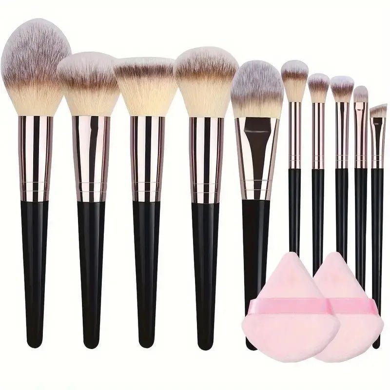 3 - 20pcs Professional Makeup Brush Set, Soft and Fluffy.AzizaK