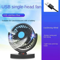3 - Head Adjustable Car Fan 12V/24V – Dual SpeedAzizaK