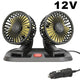3 - Head Adjustable Car Fan 12V/24V – Dual SpeedAzizaK