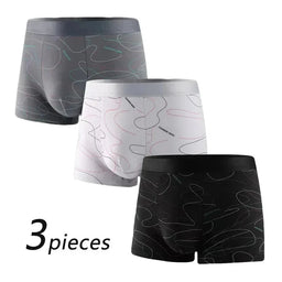 3 Pcs Men’s Sports BoxersAzizaK