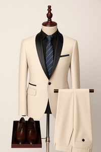 🕴️ 3 - Piece Slim Fit Suit – High Quality Jacket, Vest & TrousersAzizaK