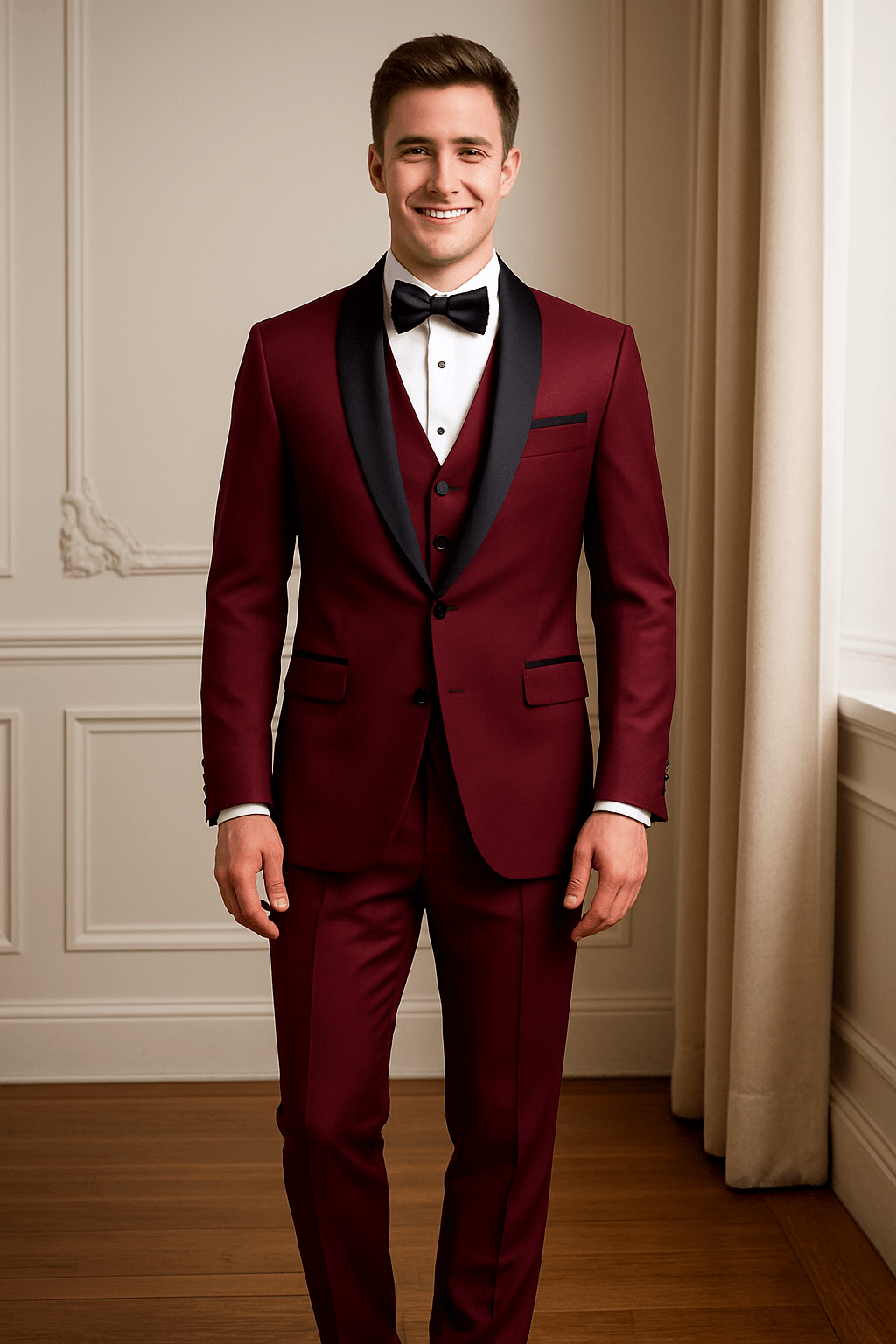 🕴️ 3 - Piece Slim Fit Suit – High Quality Jacket, Vest & TrousersAzizaK