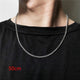 316L Stainless Steel Gold Color Long Chain Necklace For Women MenAzizaK