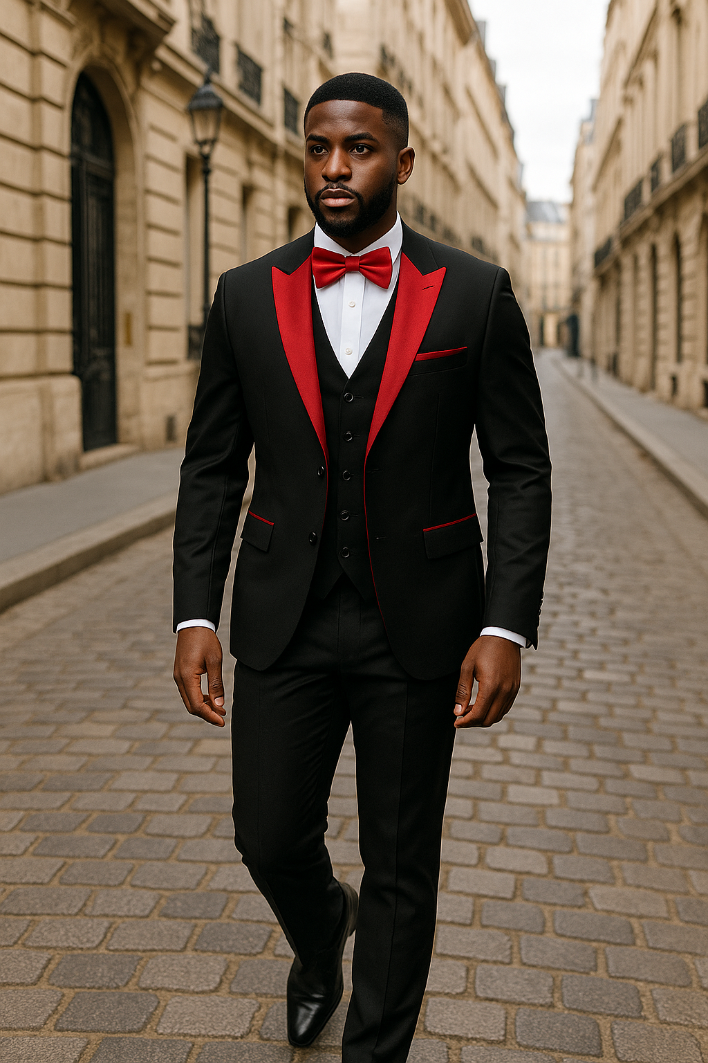 🕴️ 3-Piece Slim Fit Suit – High Quality Jacket, Vest & Trousers