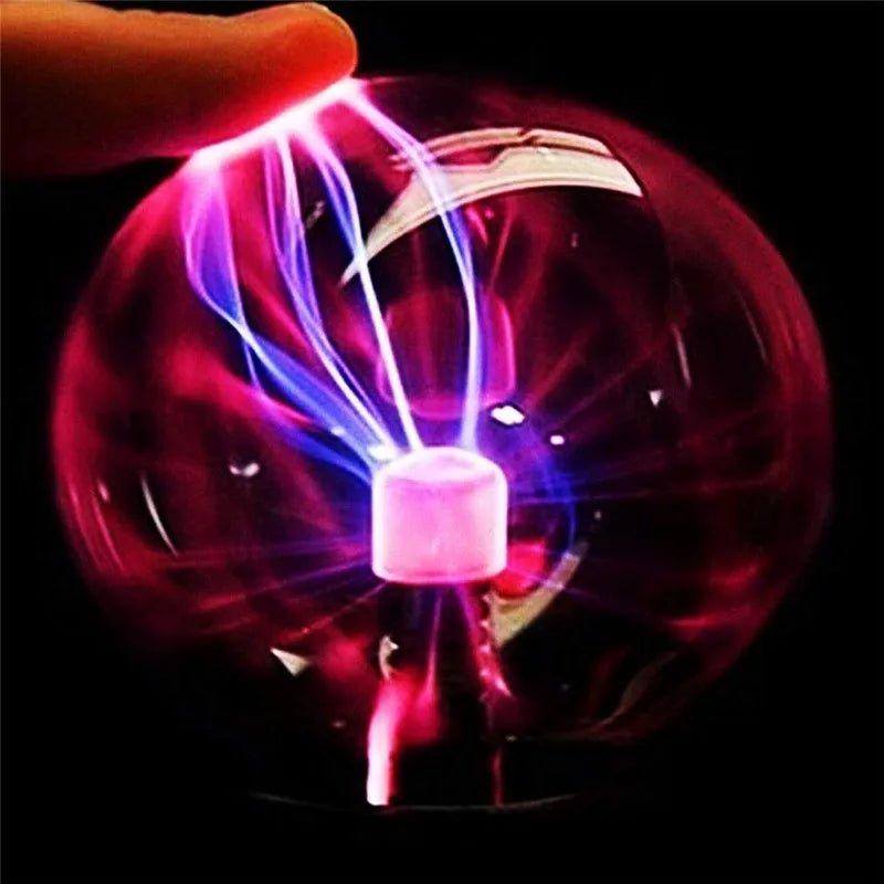 3Inch Novelty Magic Crystal Plasma Ball Touch Lamp LED Night LightAzizaK