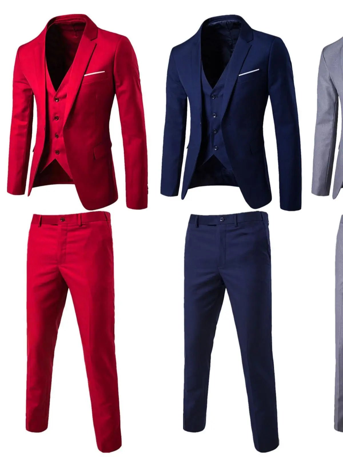 3pcs Men’s Suit SlimAzizaK