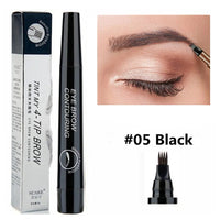 4 Point Eyebrow Pencil Women Makeup Waterproof Liquid Eyebrow Pen Long Lasting MakeupAzizaK