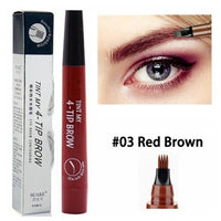 4 Point Eyebrow Pencil Women Makeup Waterproof Liquid Eyebrow Pen Long Lasting MakeupAzizaK