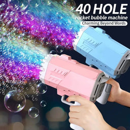 40 - hole portable porous bubble gun/wedding game/outdoor bubble toy (without bubble water)AzizaK