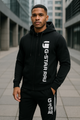 Hooded Jacket Coat + Sweatpants