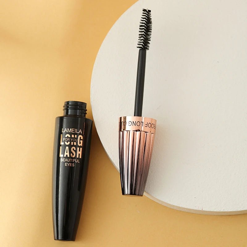 4D Waterproof, Encrypted, Long - Lasting Eyelash Mascara.AzizaK