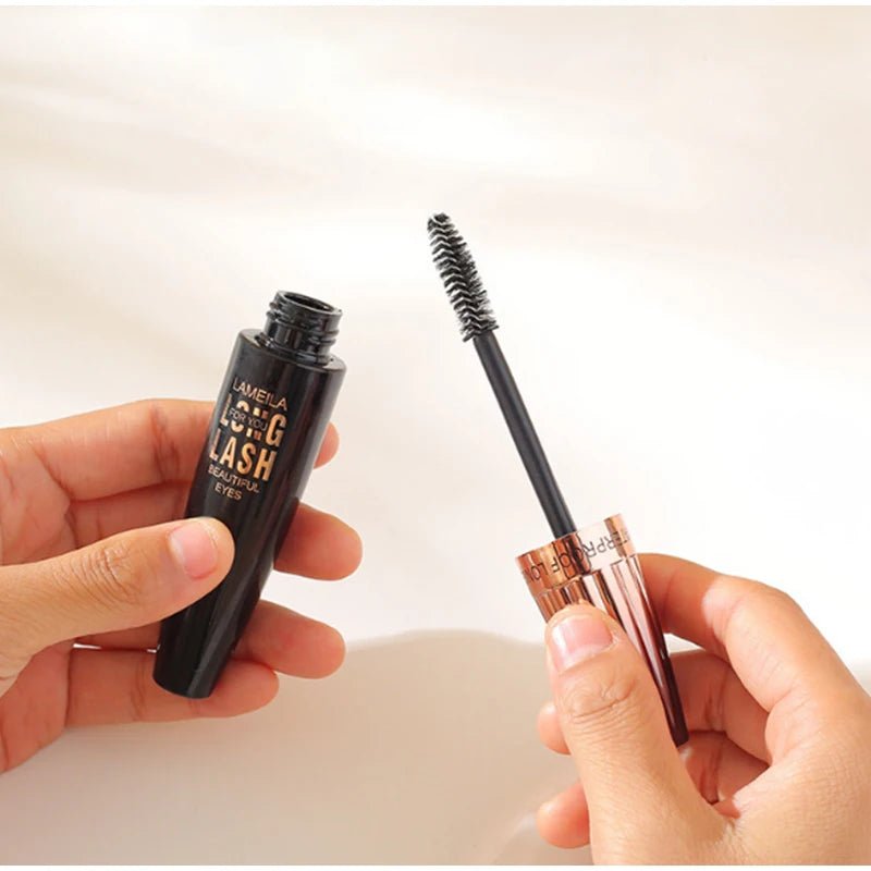 4D Waterproof, Encrypted, Long - Lasting Eyelash Mascara.AzizaK