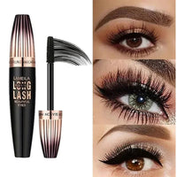 4D Waterproof, Encrypted, Long - Lasting Eyelash Mascara.AzizaK