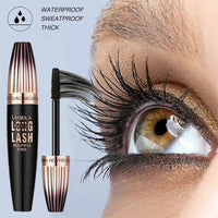 4D Waterproof, Encrypted, Long - Lasting Eyelash Mascara.AzizaK