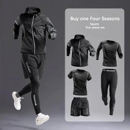 5 - Piece Men's Sportswear SetAzizaK