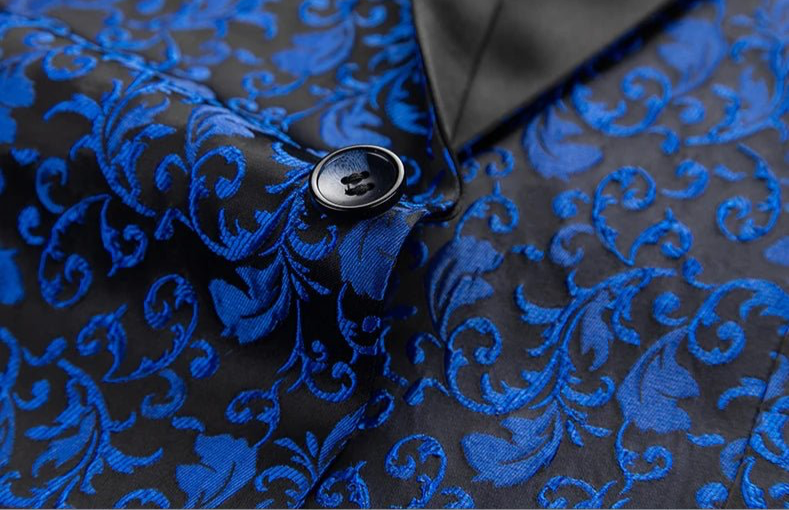 Pantalones de abrigo 2 piezas traje conjunto lujo vestido de novia