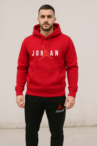 Jordan-Inspired Tracksuit – Sporty 2-Piece Set with Hoodie & Joggers