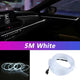 5M Car Interior LED Strip Light EL Wire Car Decorative Lamp DIY Flexible Ambient Light USB Party Atmosphere DiodeAzizaK